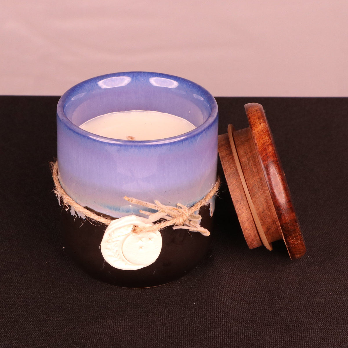 Green Leaves Moss Cedar Wood Candle