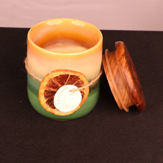Orange Blossom Cloves Vertiver Candle
