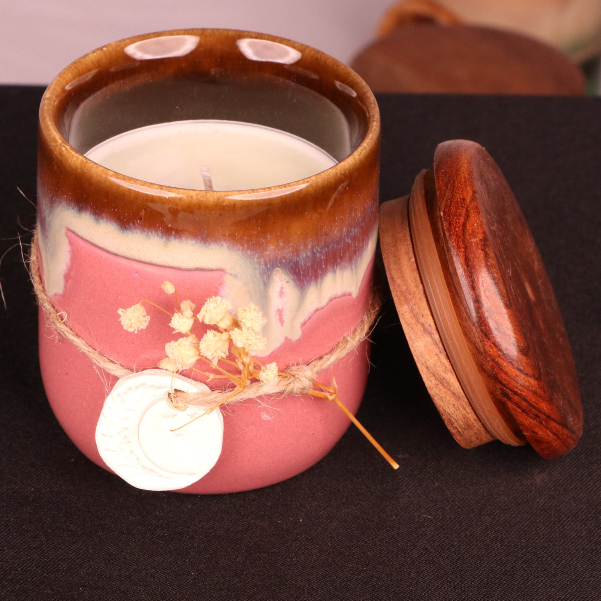 Jasmine Tuberose Cedar Wood Candle
