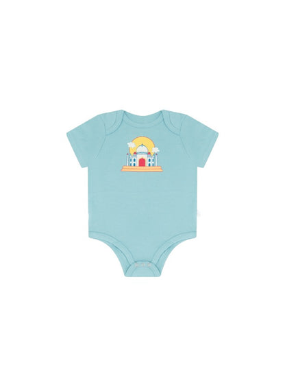 Baby Boys and Girls India 100% Organic Cotton Loose Fit Bodysuit