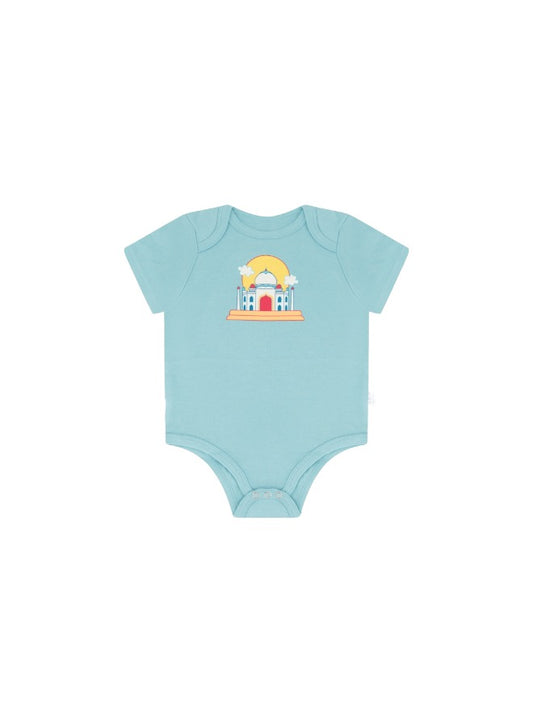 Baby Boys and Girls India 100% Organic Cotton Loose Fit Bodysuit