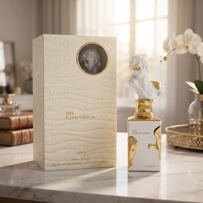 Lattafa Her Confession Eau de Parfum 100ml perfume bottle for women
