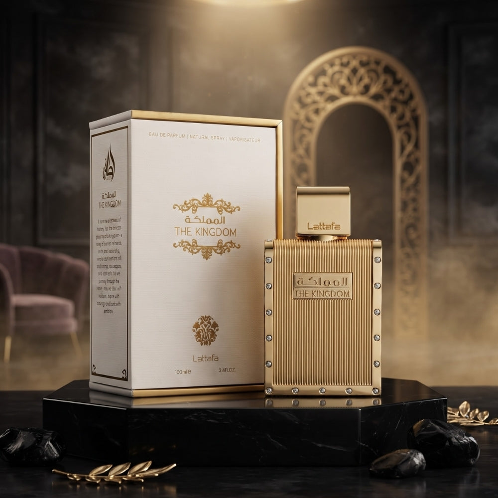 Lattafa The Kingdom Men Eau de Parfum 100ml perfume bottle for men