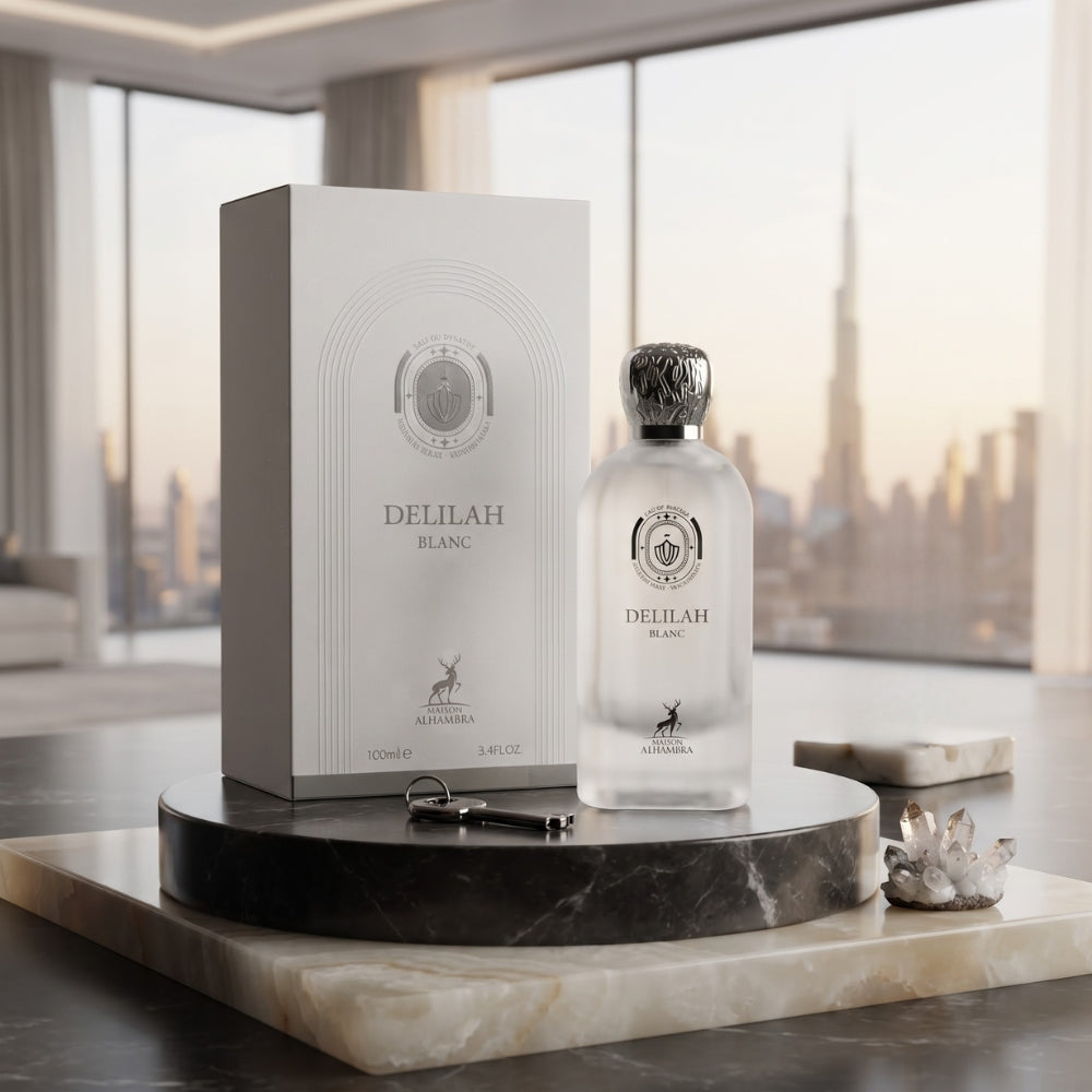 Maison Alhambra Delilah Blanc Eau de Parfum 100ml perfume bottle for women