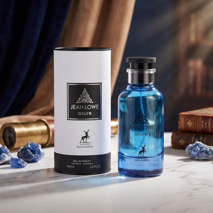 Maison Alhambra Jean Lowe Azure Eau de Parfum 100ml unisex perfume bottle for men and women