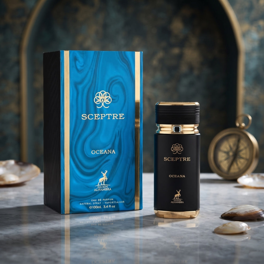 Maison Alhambra Sceptre Oceana Eau de Parfum 100ml perfume bottle for men