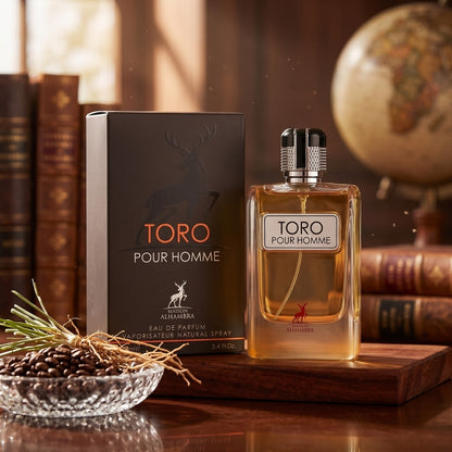 Maison Alhambra Toro Pour Homme Eau de Parfum 100ml perfume bottle for men