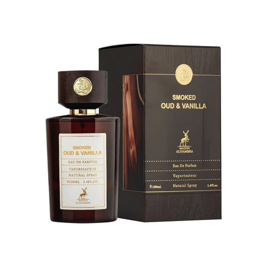 Maison Alhambra Smoked Oud & Vanilla EDP 100ml Perfume for Men & Women
