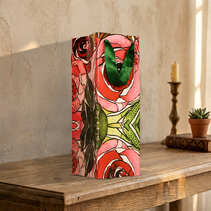 Rose Gift Wine Bag