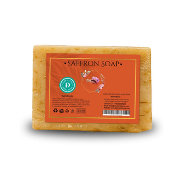 Saffron Soap - Natural Handmade Skin Brightening & Radiance Boosting Soap Bar