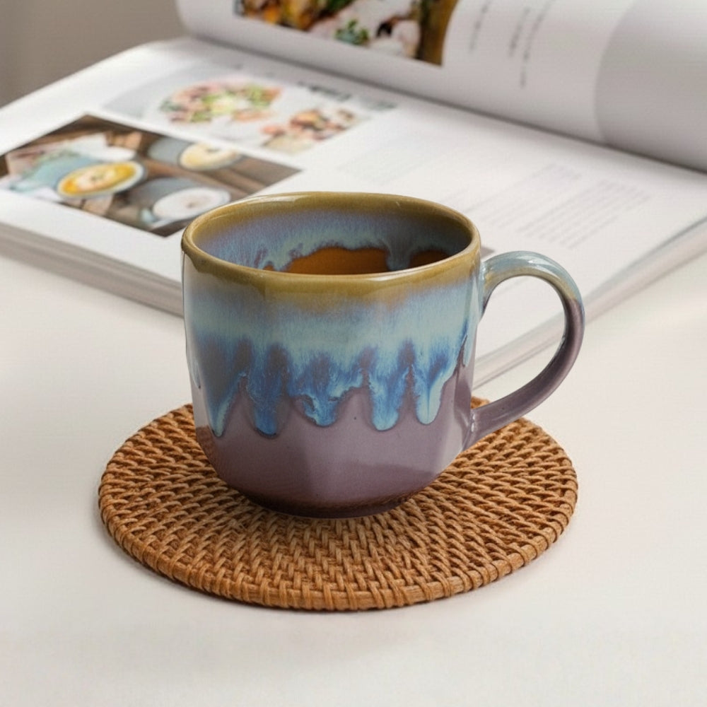 Dual Tone Ceramic Jumbo Mug Set of 4