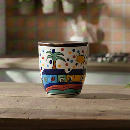 Turkish Circular Canister Set of 2