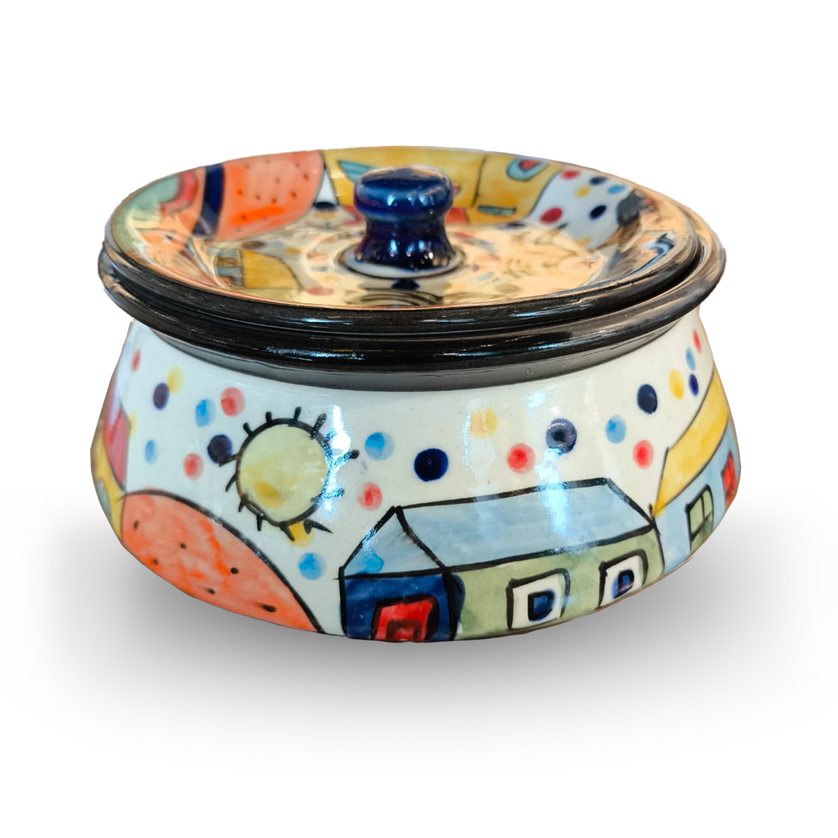 Turkish Ceramic Serving Handi U4