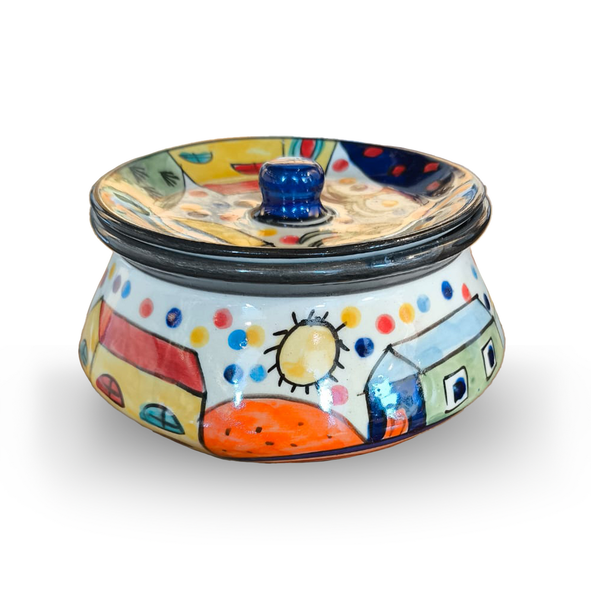 Turkish Ceramic Serving Handi U2