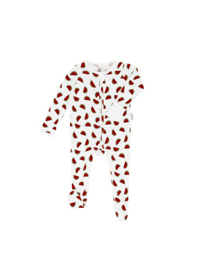 Baby Boys and Girls Palestine 100% Organic Cotton Loose Fit Peek-a-Boo Flap Sleepsuit