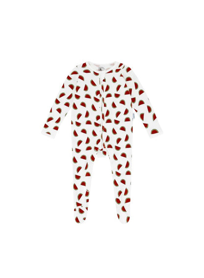 Baby Boys and Girls Palestine 100% Organic Cotton Loose Fit Peek-a-Boo Flap Sleepsuit